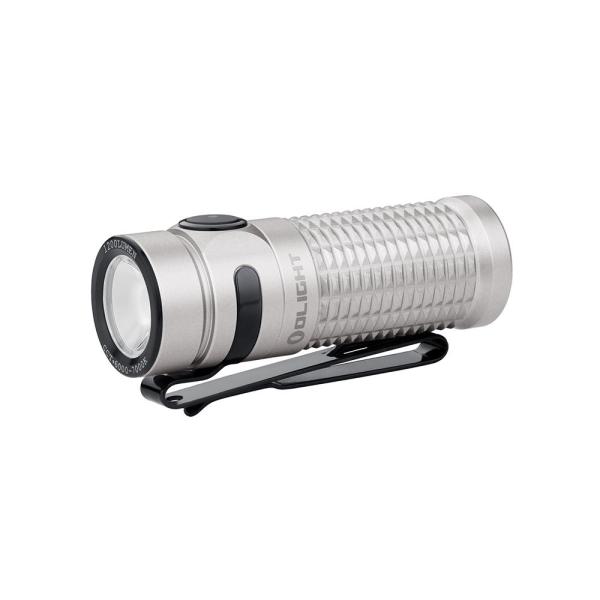 Фенер Olight Baton3 1200lm Blasted Stainless Steel