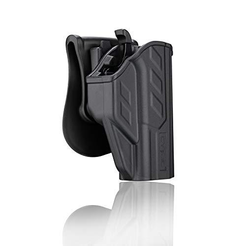 Кобур Cytac CZ P10C -TQP1CY0C външен с бутон и лопатка