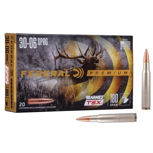 Federal 30-06 Barnes TSX 11,7гр/180gr P3006AE