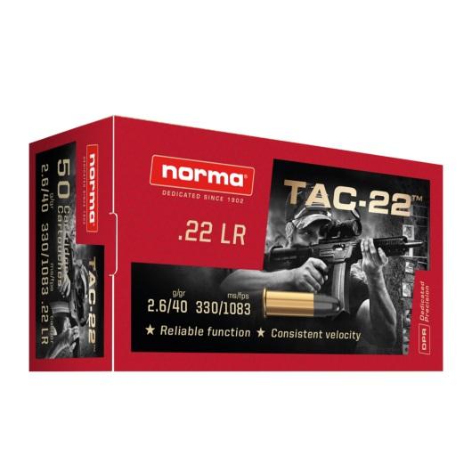 NORMA Tac-22 LRN 40gr/2,6гр