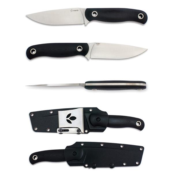 Нож Manly Crafter G10 Black RWL-34  kydex sheat
