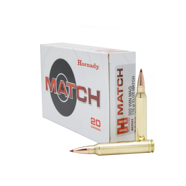 Карабинни п-ни Hornady 300WM 178gr ELD MATCH 82043