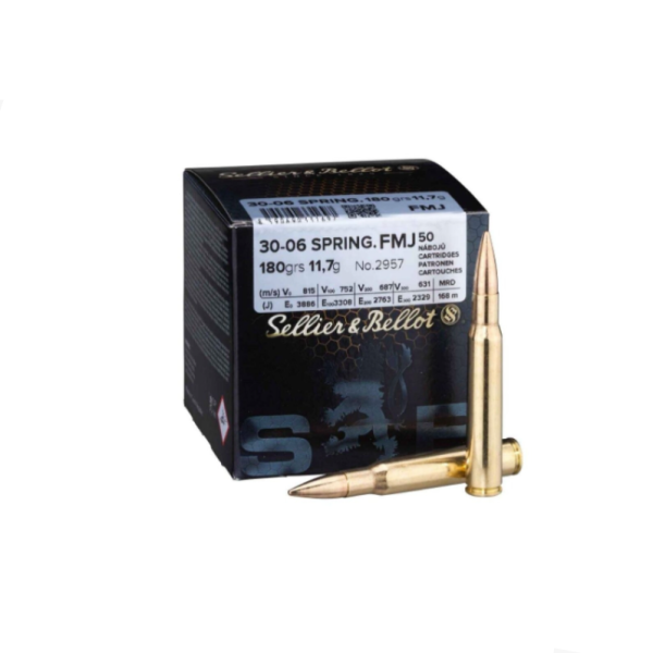 Sellier Bellot 30-06 FMJ 8.00гр 50бр