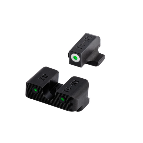 Truglo Glock 17/19 MOS Tritium Pro Low Set - White TG231G1MW