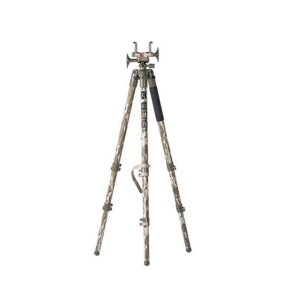 Стойка за стрелба трипод BOG Death Grip Aluminium Mossy Oak Bottomland