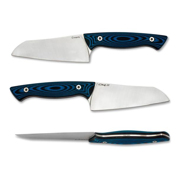 Manly CHEF 13 SET 14C28N black/blue
