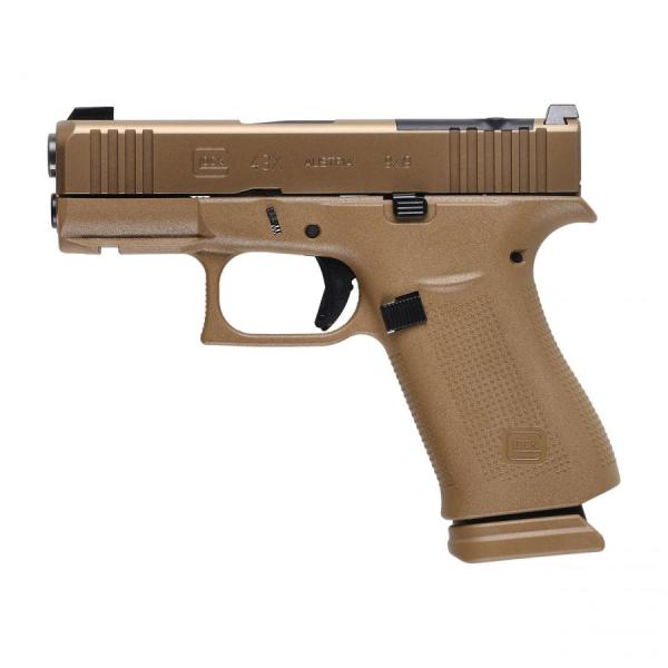 Пистолет Glock 43X Coyote PR MOSK FS кал.9х19 15зар. метален пълнител