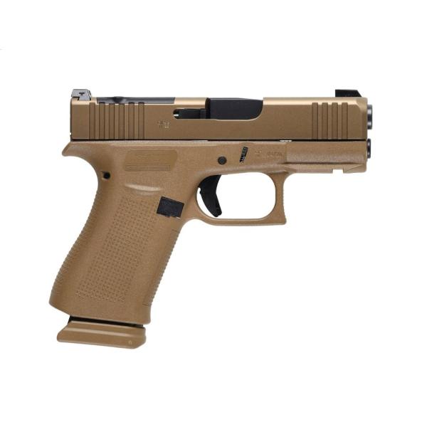 Пистолет Glock 43X Coyote PR MOSK FS кал.9х19 15зар. метален пълнител