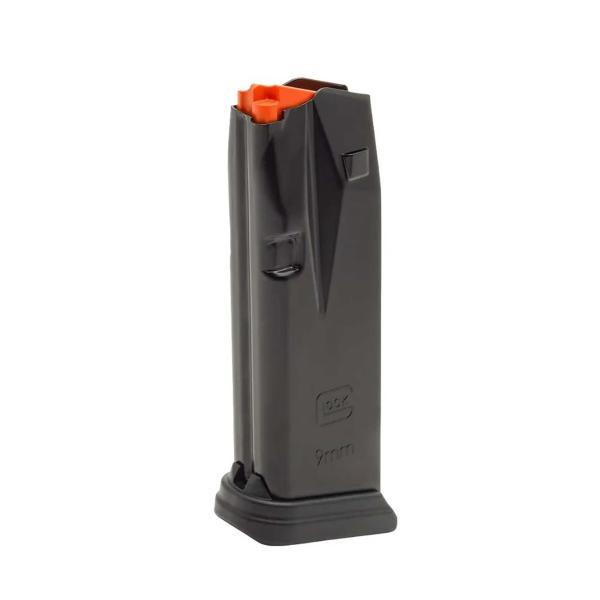 Пълнител Glock 43X/48 метален оранж. подавач 15зар.18013