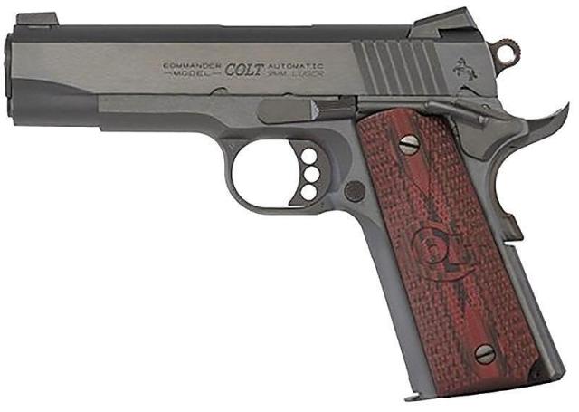 Пистолет Colt Combat Commander Light - 9 mm, 4.25", черен