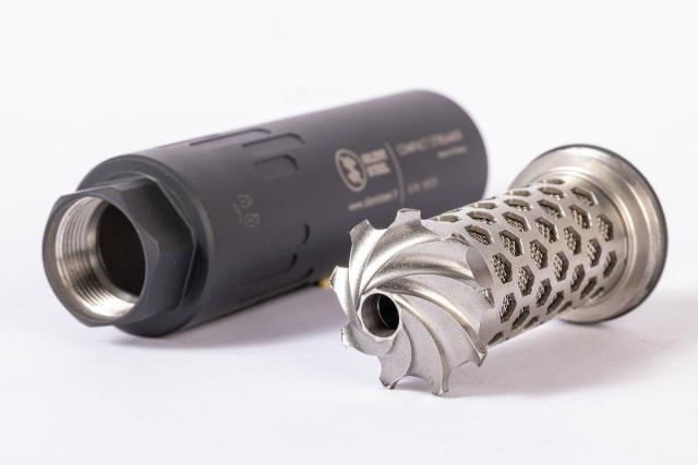 Вътрешна част за супресор Silent steel Streamer 5.56 - черна капачка
