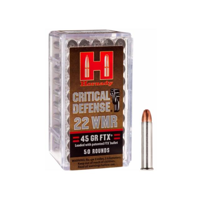 Патрони Hornady Critical Defense - cal. 22 WMR