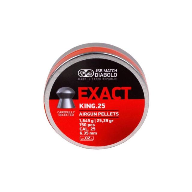 Сaчми Exact King .25 Diabolo - 1,645g/6.35mm, 150 бр