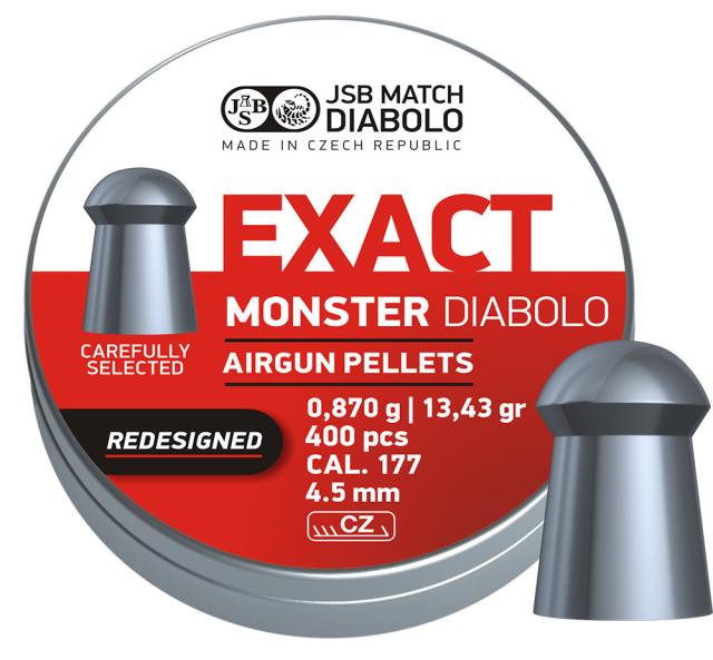 Сачми Exact Monster Redesigned - 0,870g/4.52mm, 400 бр