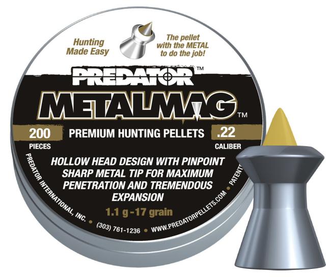 Сaчми Predator .22 Metalmag -1,100g/5.50mm, 200 бр