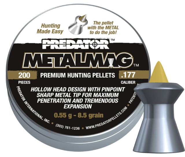 Сaчми Predator .177 Metalmag - 0,55g/4.50mm, 200 бр