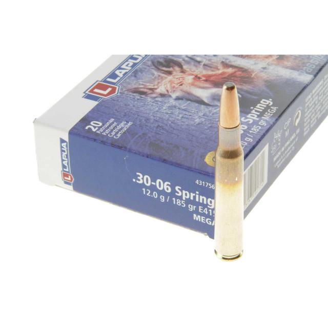 Патрони Lapua Mega - 30-06 12 g, 185 gr