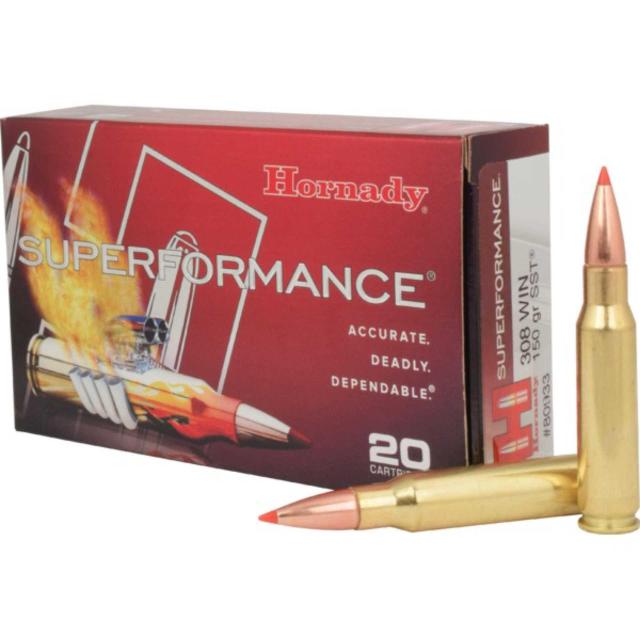 Патрони Hornady cal. 308 Win. - 150 gr, SST SPF