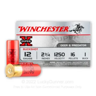 Winchester SuperX 12/70 11/0 16P XB121