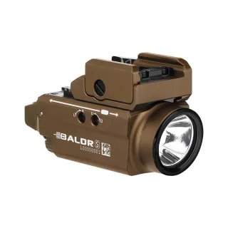 Пистолетен фенер с лазерен целеуказател Olight BALDR S 800lm. Desert TAN