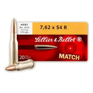 Sellier&Bellot 7.62x54R HPBT 11.3g