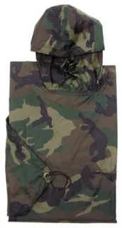Пончо Rip Stop, woodland, size:144 x 223 cm