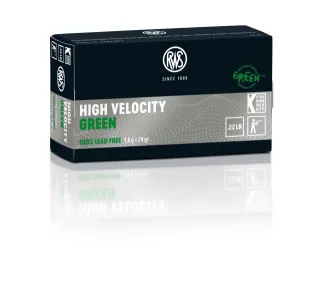 RWS 22lr High Velosity Green 1,6гр.