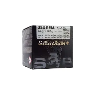 Sellier&Bellot 223Rem SP 3,6g/100br