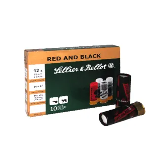 Sellier & Bellot Red and Black 12/70 8/0 35.4 гр.