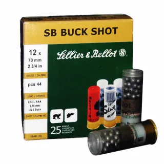 Sellier & Bellot SB Buck Shot 12/70 5.16 mm. 36 гр.