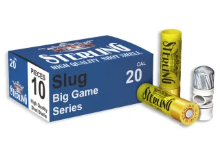 Ловни патрони STERLING кал. 20/70 Slug (бренеке)