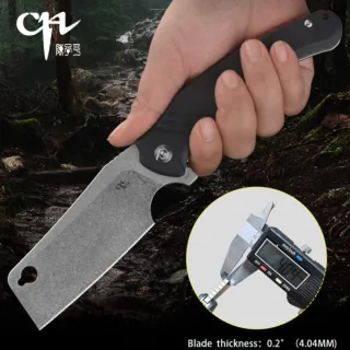 Сгъваем нож  CH KNIVES 3531 D2 G-10 Black