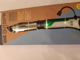 Opinel №8 Outdoor бяло-зелен