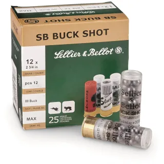 Sellier & Bellot Buck Shot 12/67 6,09mm Plas