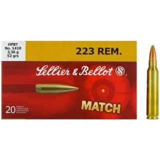 Sellier&Bellot .223 Rem. HPBT 3.36 g