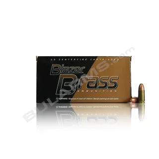Патрони CCI Blazer Brass 9x19 FMJ 124 gr