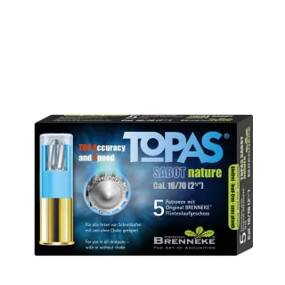 Патрон Brenneke 16/70 Topas Sabot Nature 17,00гр.