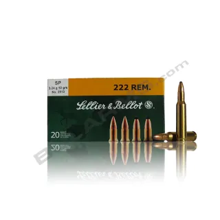Sellier&Bellot .222 Rem. SP 3,6 g