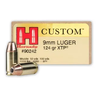 Патрони Hornady 9x19 124gr XTP 25бр. 90242