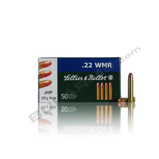 Sellier&Bellot .22 WMR JHP 2,6 g