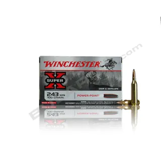 Winchester SuperX .243 Win. POWER-POINT  6,5 g