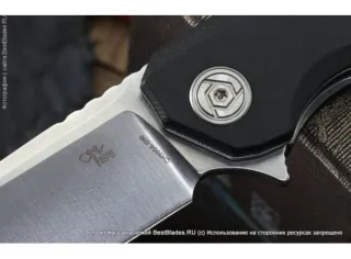 Сгъваем нож  CH KNIVES 3004 D2 G-10 Black