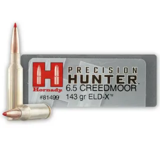 Hornady 6,5Creedmoor 143gr ELD-X 81499
