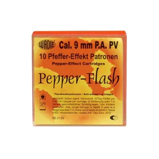 Газови патрони WADIE 9mm P.A. PV Pepper-Flash