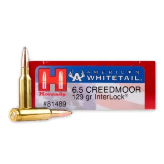 Hornady 6,5Creedmoor 129gr Interlock AW 81489