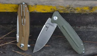 Сгъваем нож  Ironfly Zesty VG-10 Khaki