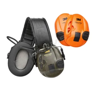 Антифони  Peltor™ Sportrac MT16H210F-478 Зелено-Оранжево