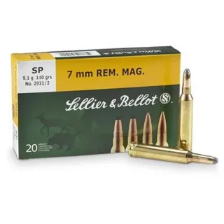 Sellier&Bellot 7RemMag SP 9.1гр/140gр
