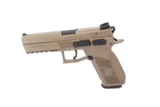 AirSoft CZ P-09 FDE GBB 18137 ASG