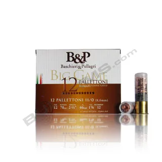 B&P Big Game 15 Pallettoni 12/70 13/0 46 g 12 pellets 8.6 mm
